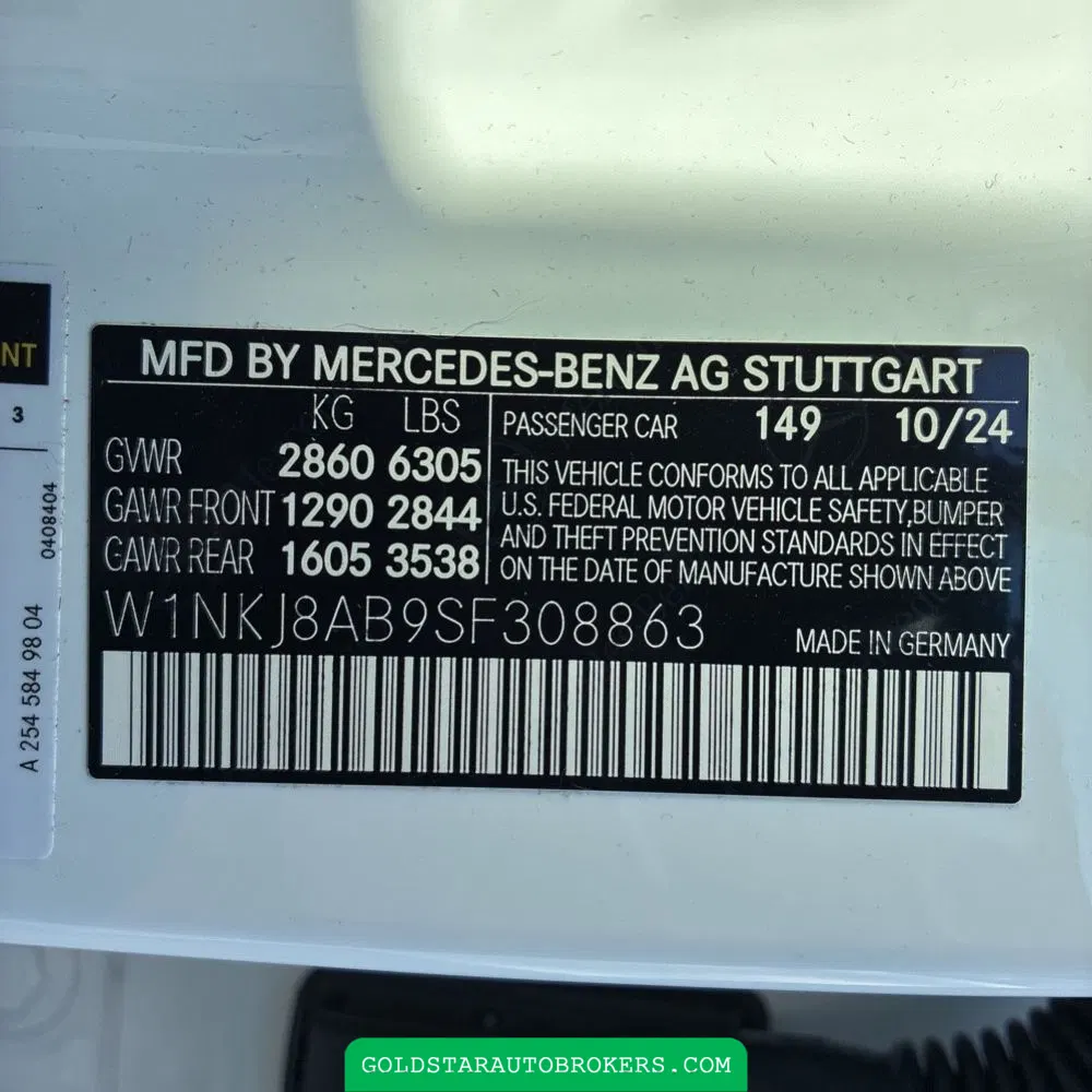 2025 Mercedes-Benz AMG GLC 63 Coupe 4MATIC