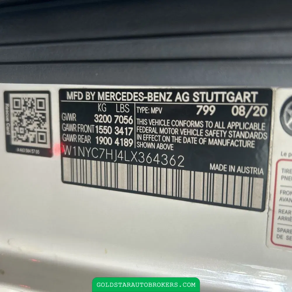 2020 Mercedes-Benz G-Class AMG G 63