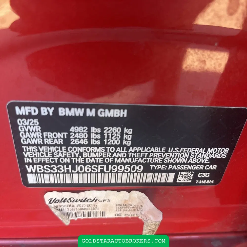 2025 BMW M3 Competition xDrive