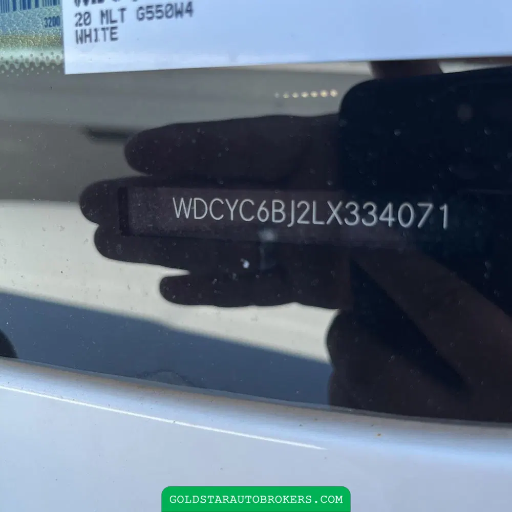 2020 Mercedes-Benz G-Class G550