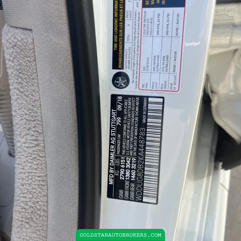 2019 Mercedes-Benz S-Class S 560
