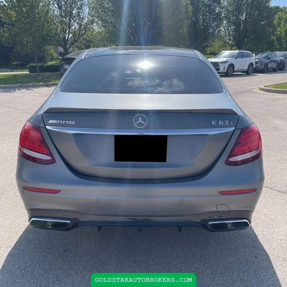2018 Mercedes-Benz E-Class AMG E 63 S