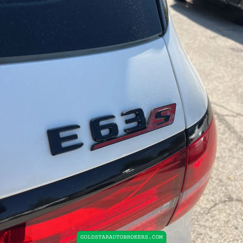 2018 Mercedes-Benz E-Class AMG E63 S