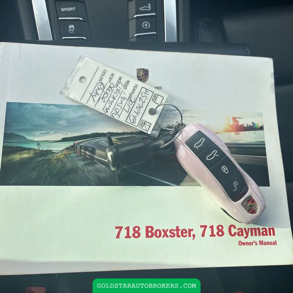 2017 Porsche 718 Cayman Base