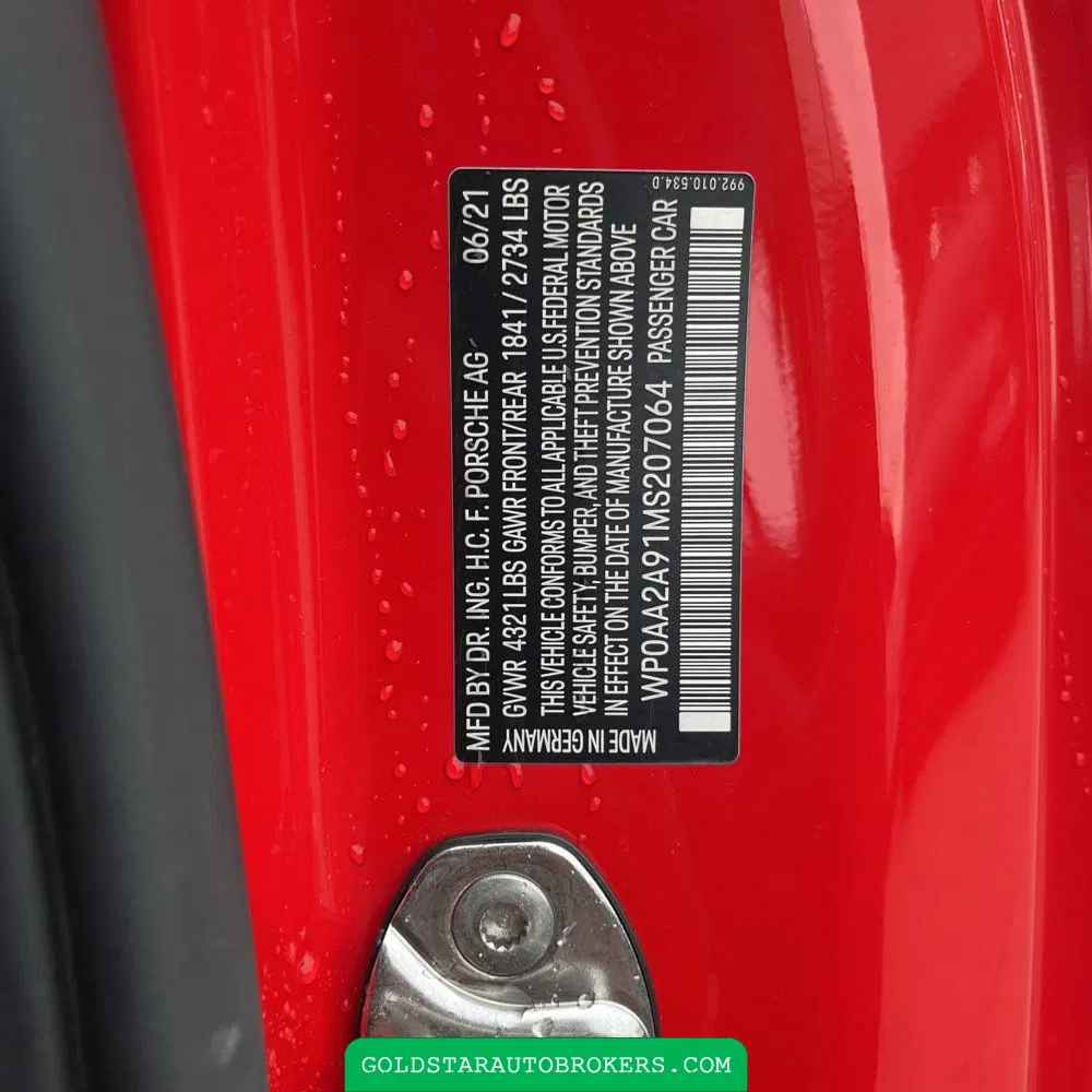 2021 Porsche 911 Carrera