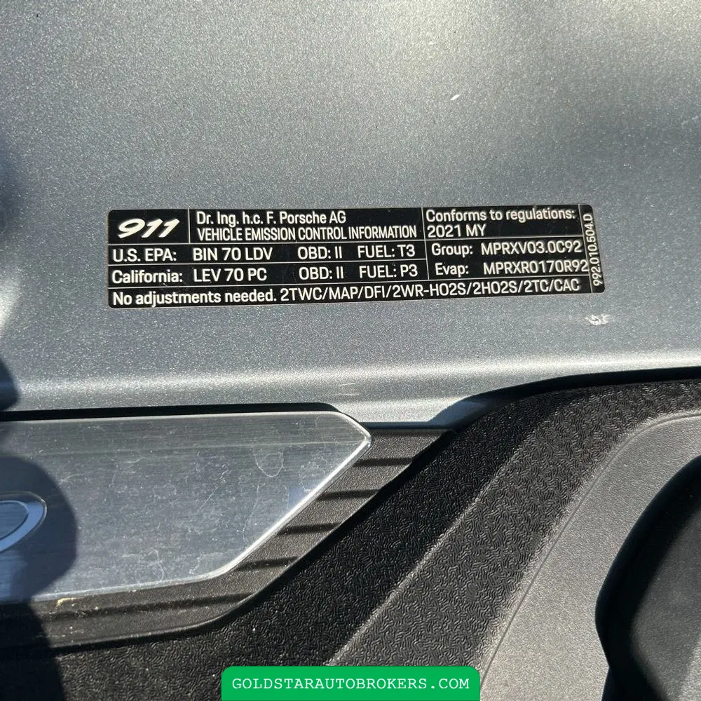 2021 Porsche 911 Carrera