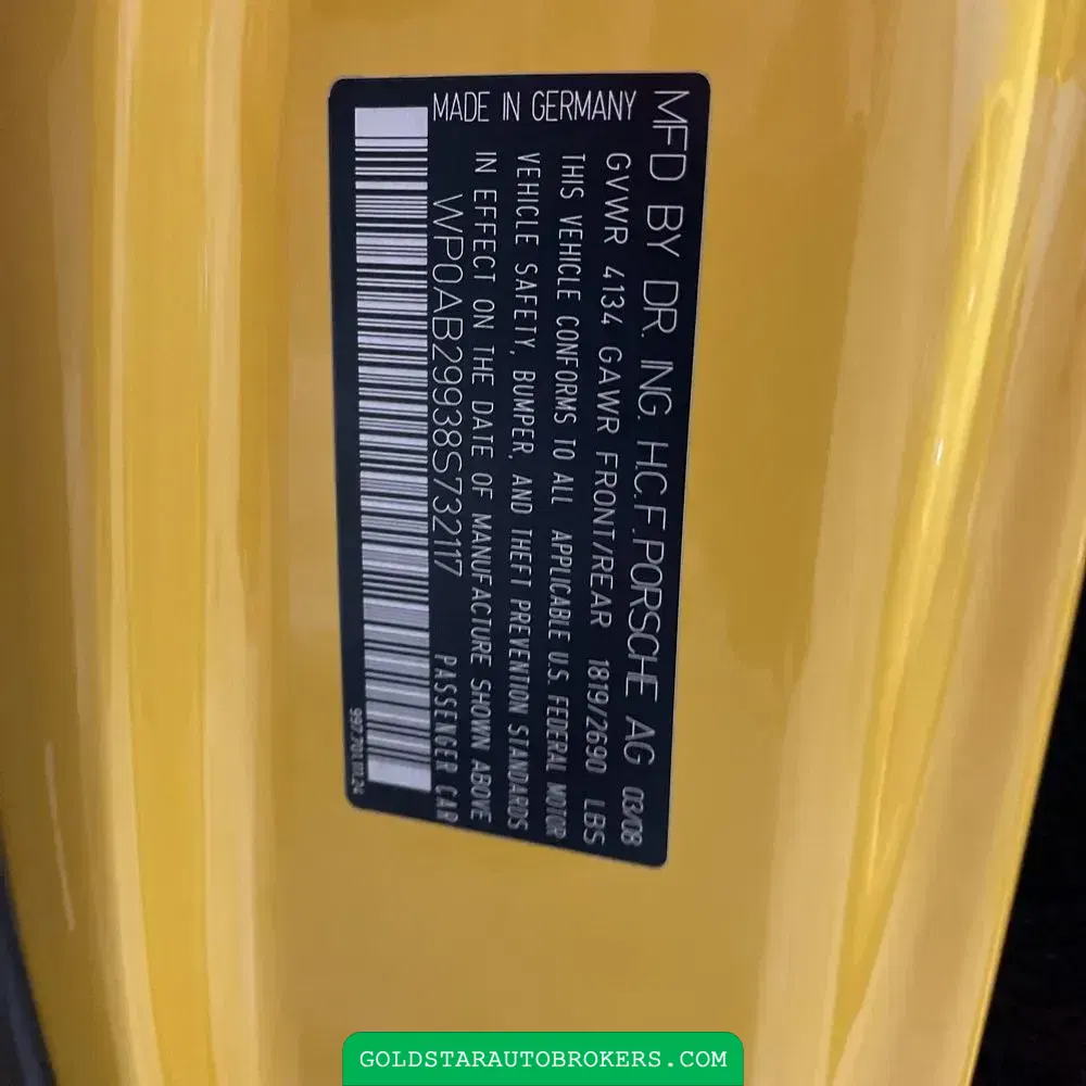 2008 Porsche 911 Carrera 4S