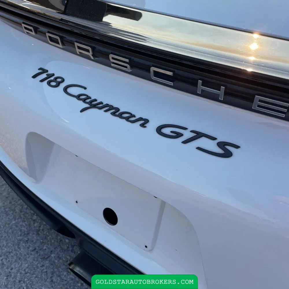 2018 Porsche 718 Cayman GTS