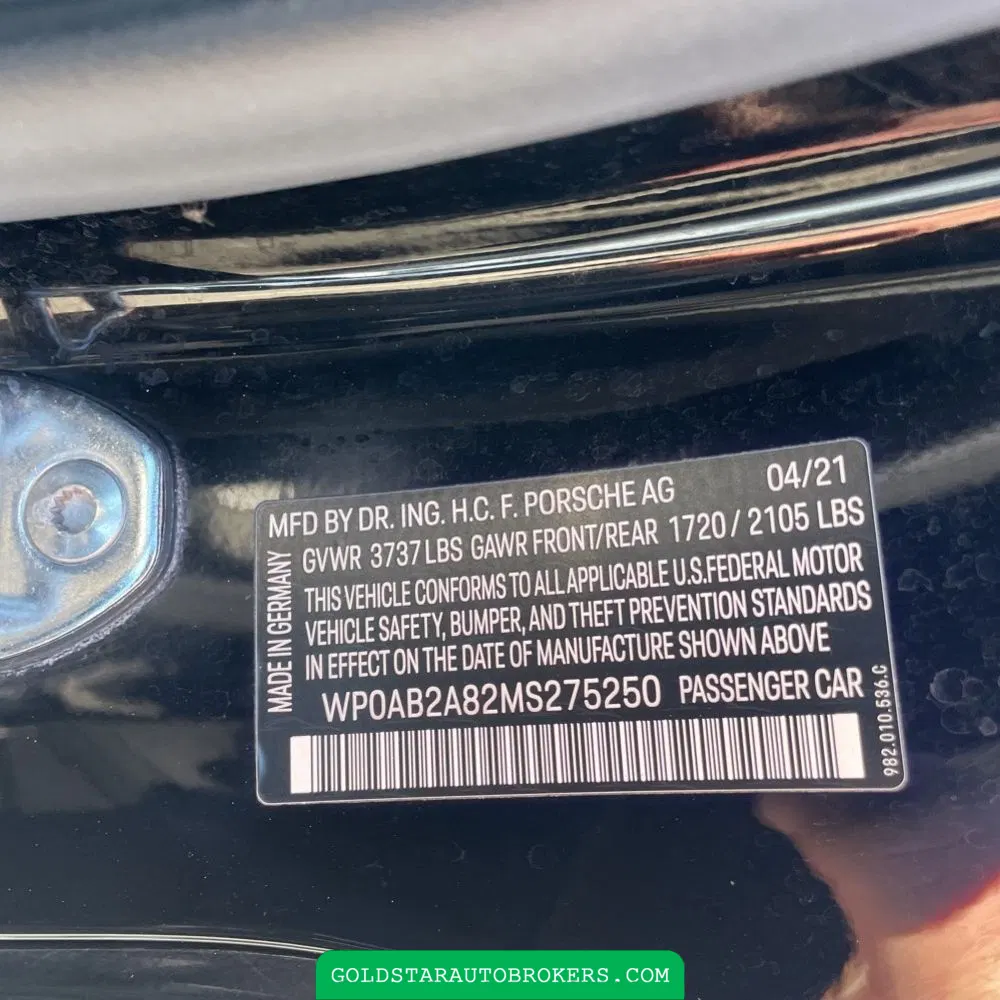 2021 Porsche 718 Cayman S