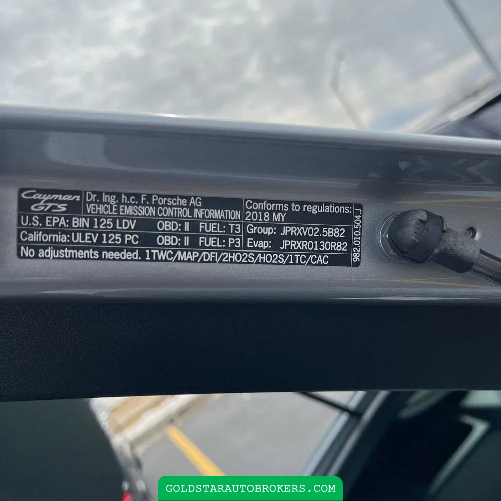 2018 Porsche 718 Cayman GTS