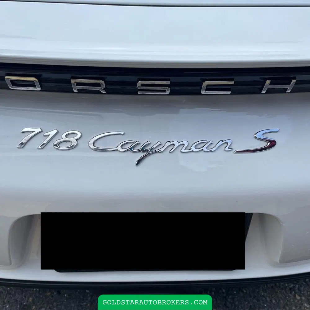 2018 Porsche 718 Cayman S