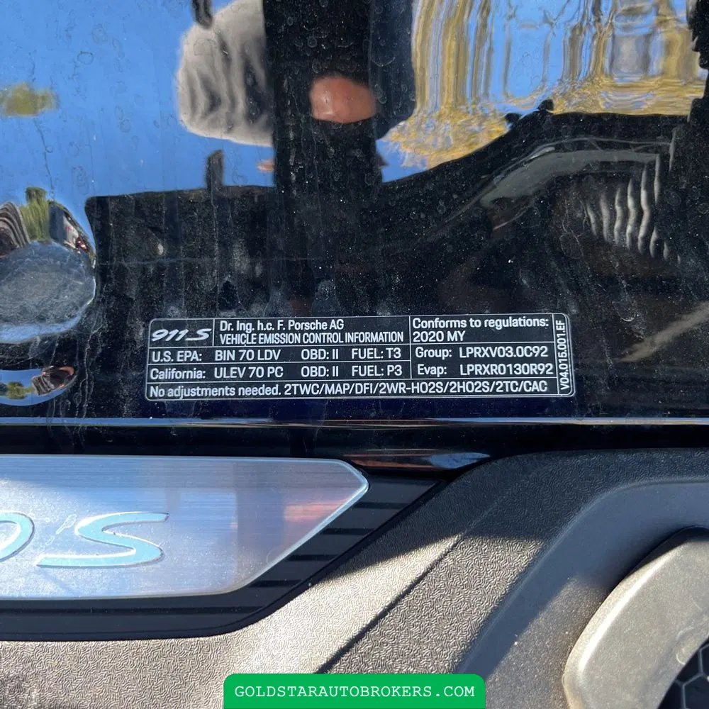 2020 Porsche 911 Carrera 4S