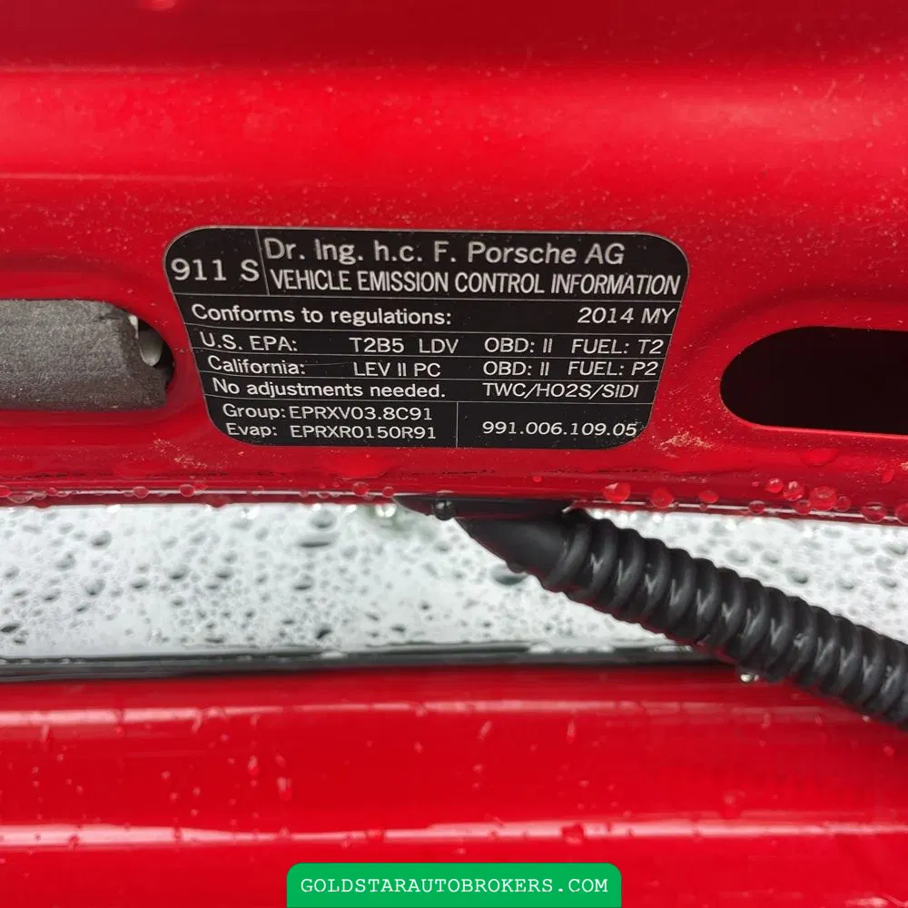 2014 Porsche 911 Carrera S