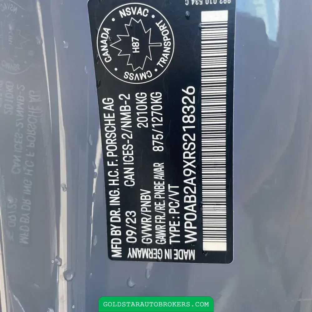 2024 Porsche 911 Carrera 4S