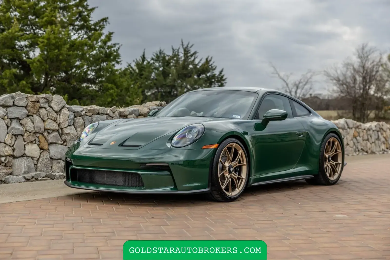 British Racing Green 2022 Porsche 911 GT3 Touring 6-Speed