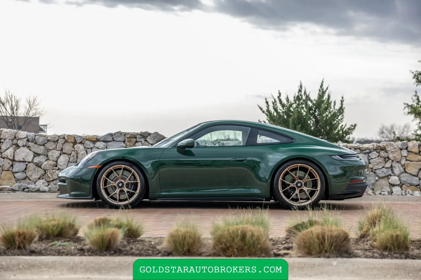 British Racing Green 2022 Porsche 911 GT3 Touring 6-Speed