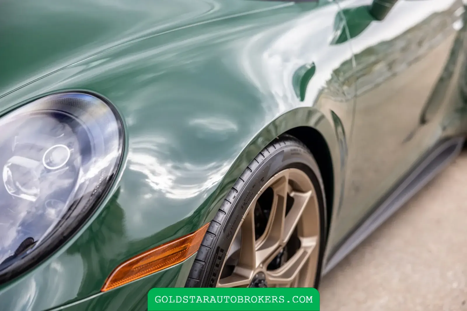 British Racing Green 2022 Porsche 911 GT3 Touring 6-Speed
