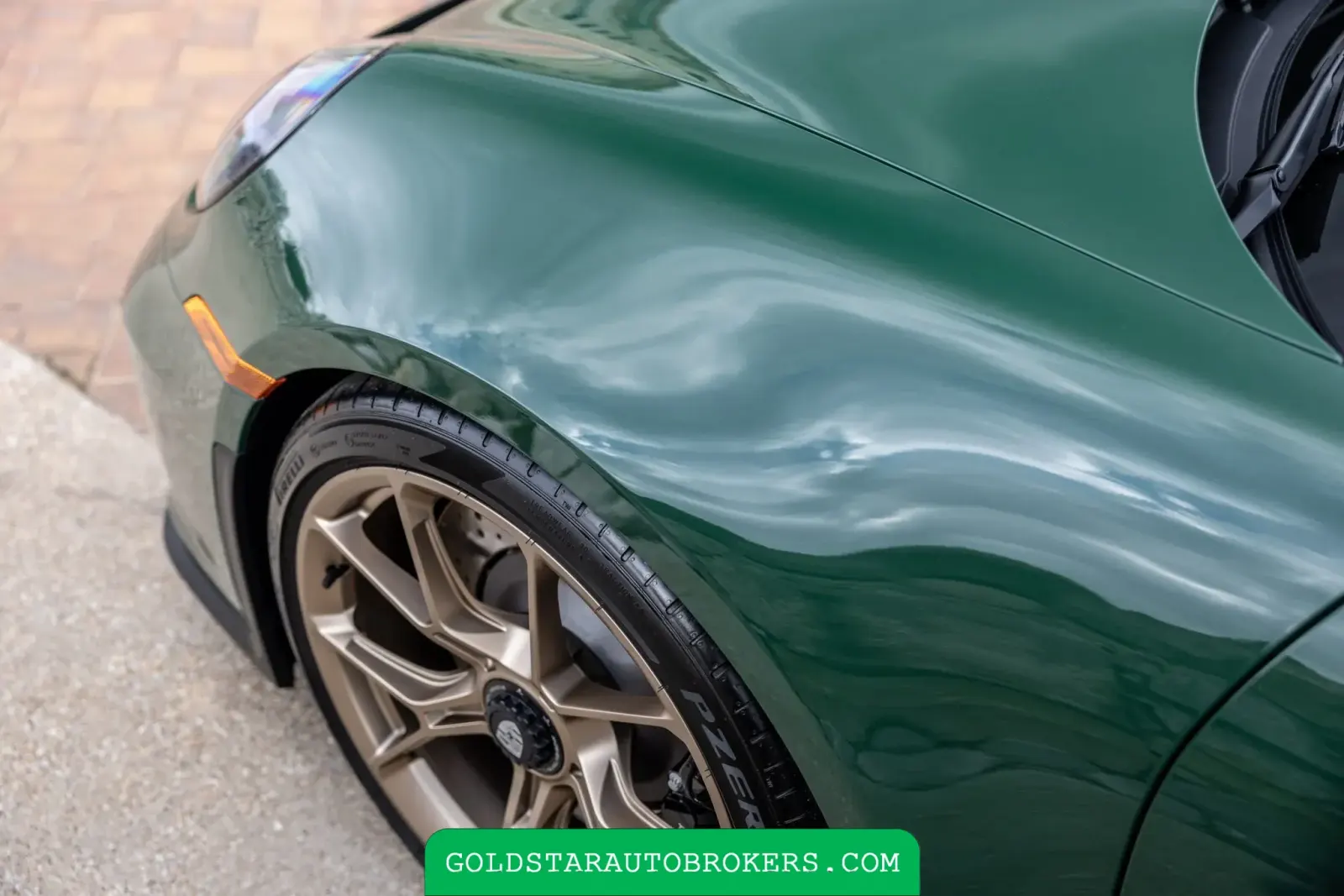 British Racing Green 2022 Porsche 911 GT3 Touring 6-Speed