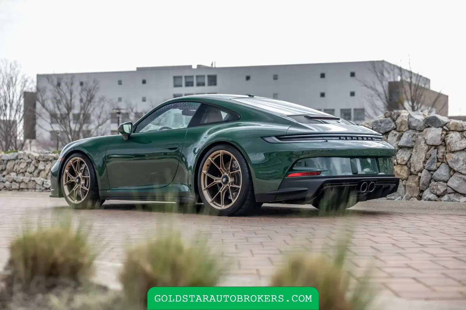 British Racing Green 2022 Porsche 911 GT3 Touring 6-Speed