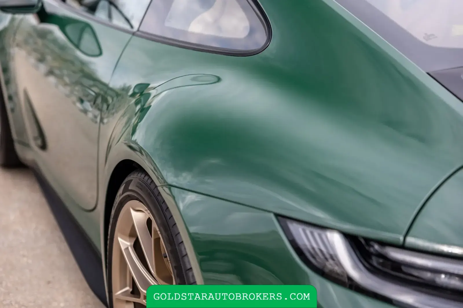 British Racing Green 2022 Porsche 911 GT3 Touring 6-Speed
