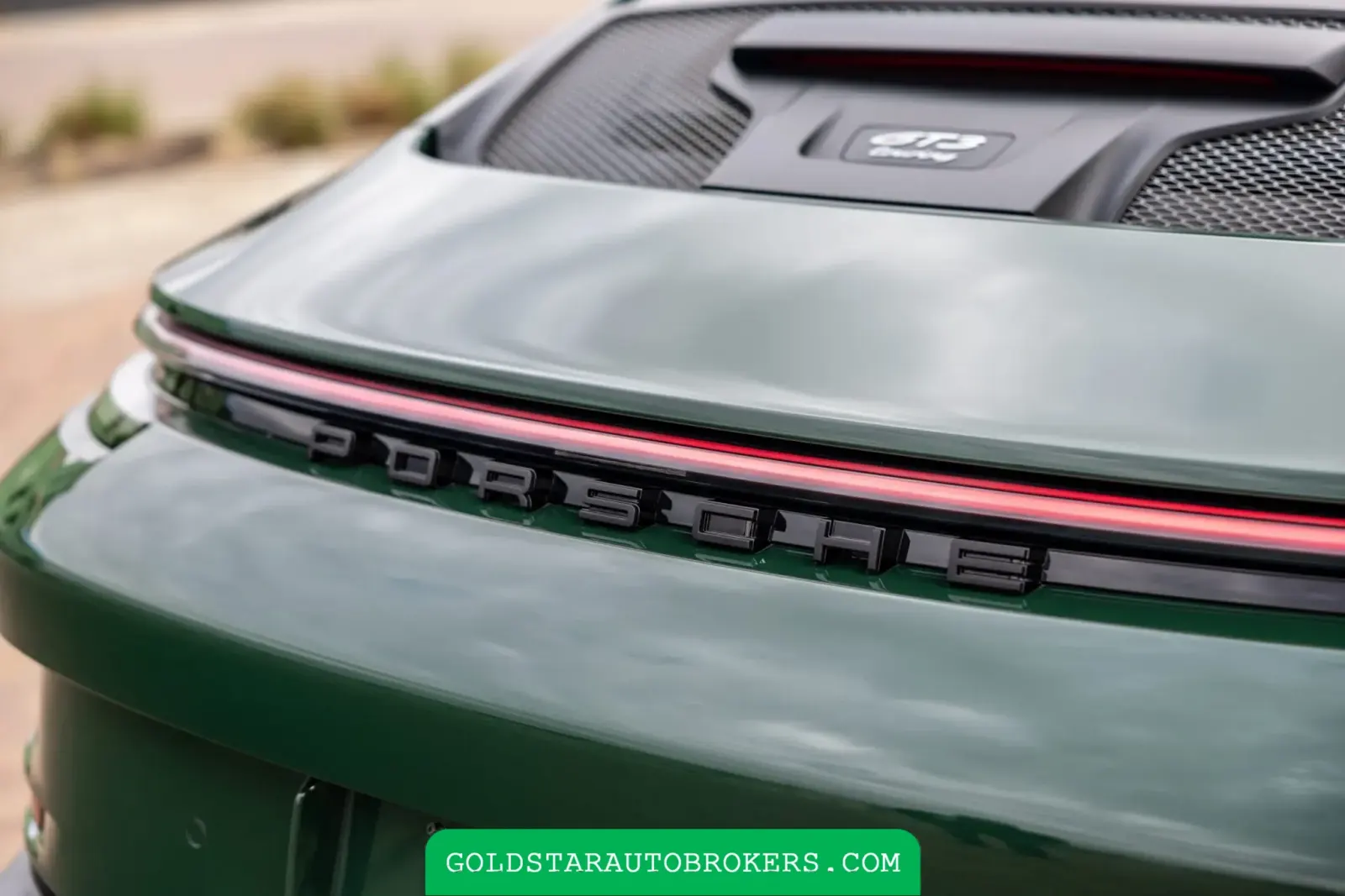 British Racing Green 2022 Porsche 911 GT3 Touring 6-Speed