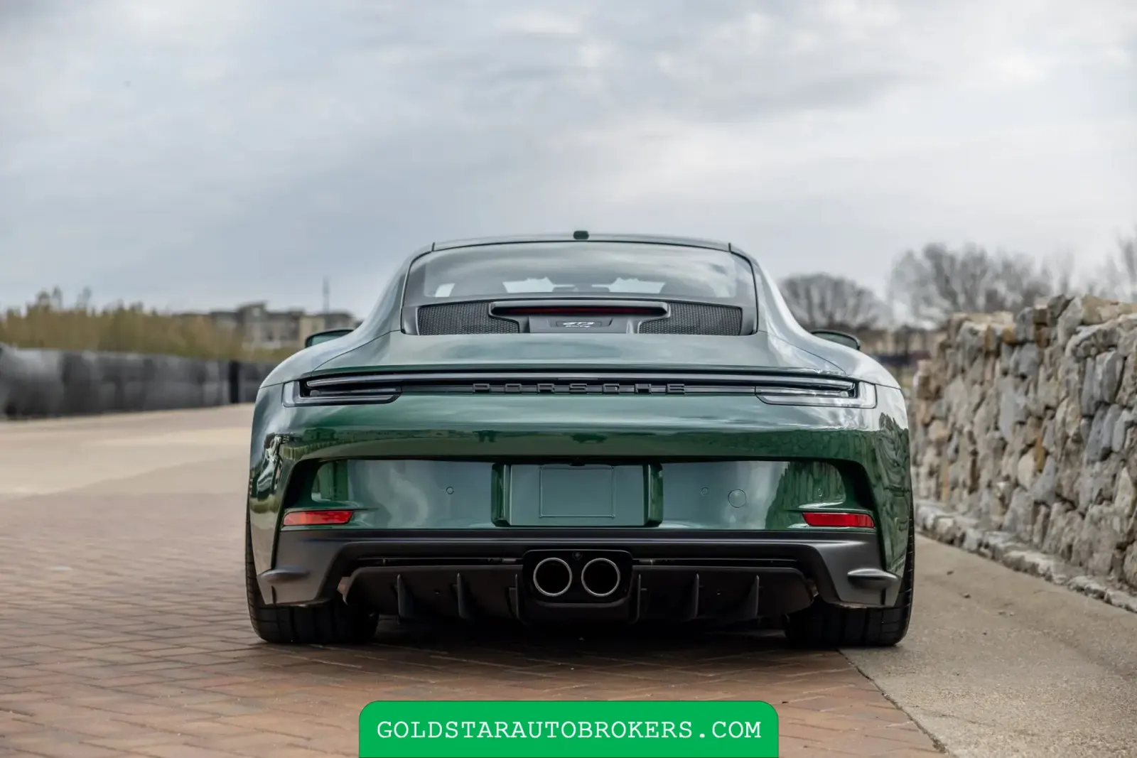 British Racing Green 2022 Porsche 911 GT3 Touring 6-Speed