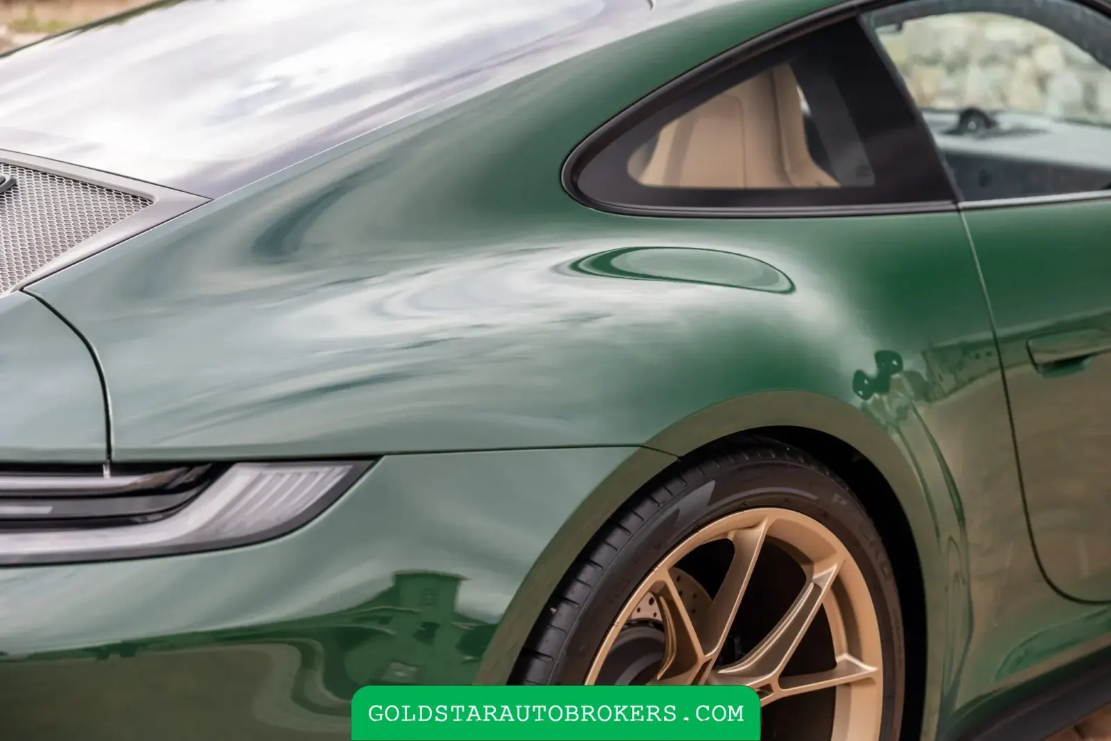 British Racing Green 2022 Porsche 911 GT3 Touring 6-Speed