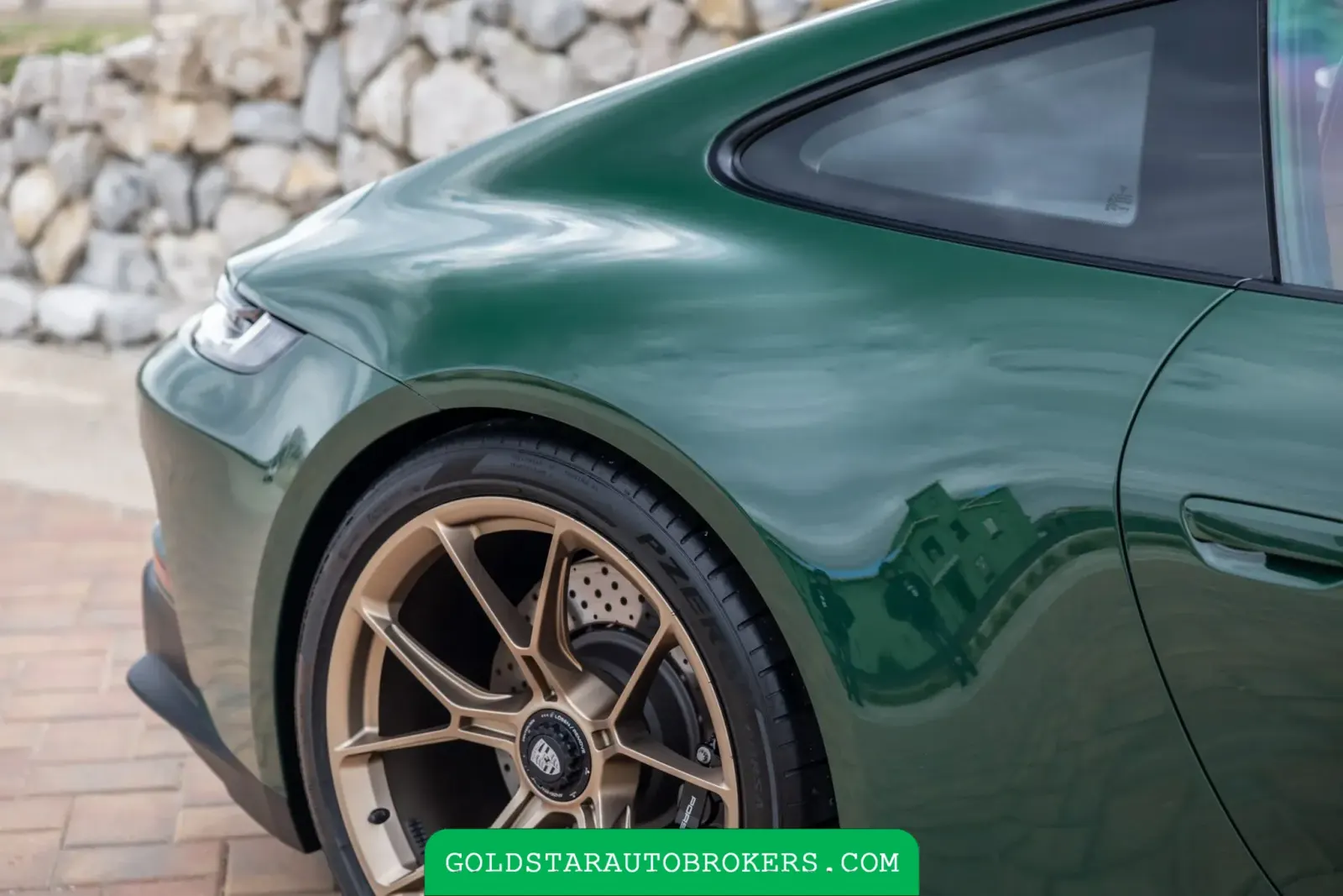 British Racing Green 2022 Porsche 911 GT3 Touring 6-Speed