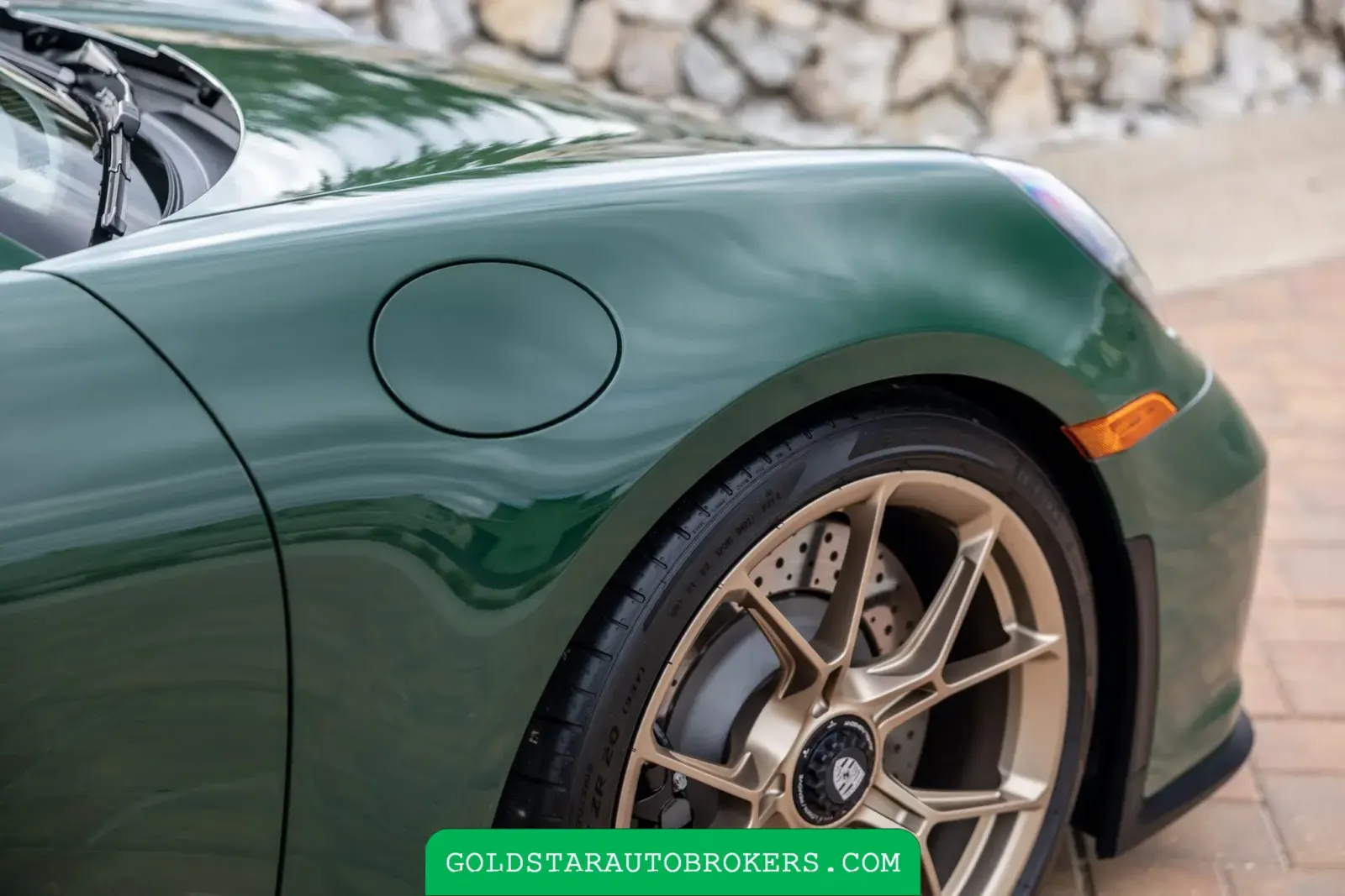 British Racing Green 2022 Porsche 911 GT3 Touring 6-Speed