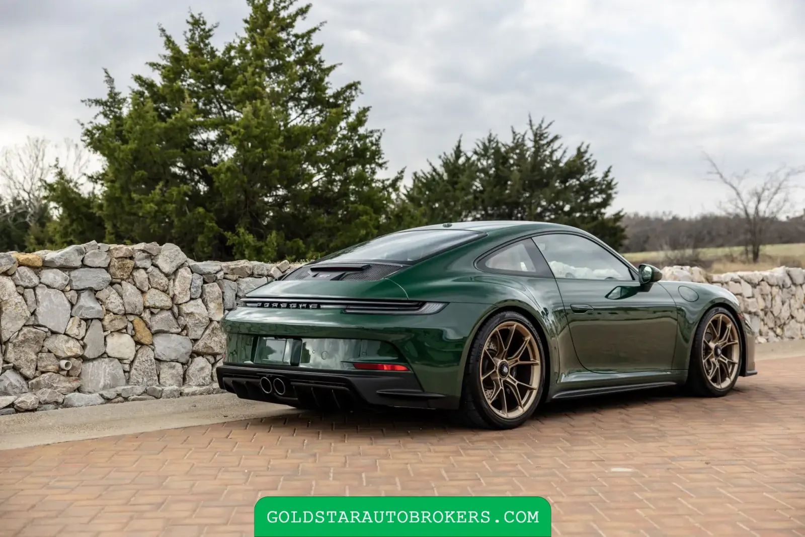British Racing Green 2022 Porsche 911 GT3 Touring 6-Speed