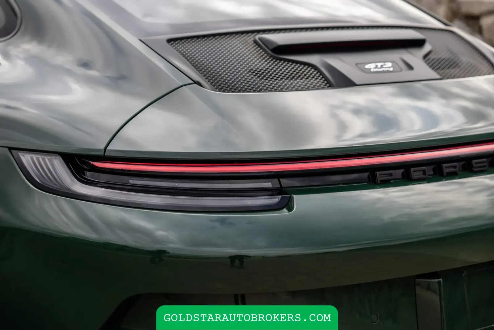 British Racing Green 2022 Porsche 911 GT3 Touring 6-Speed