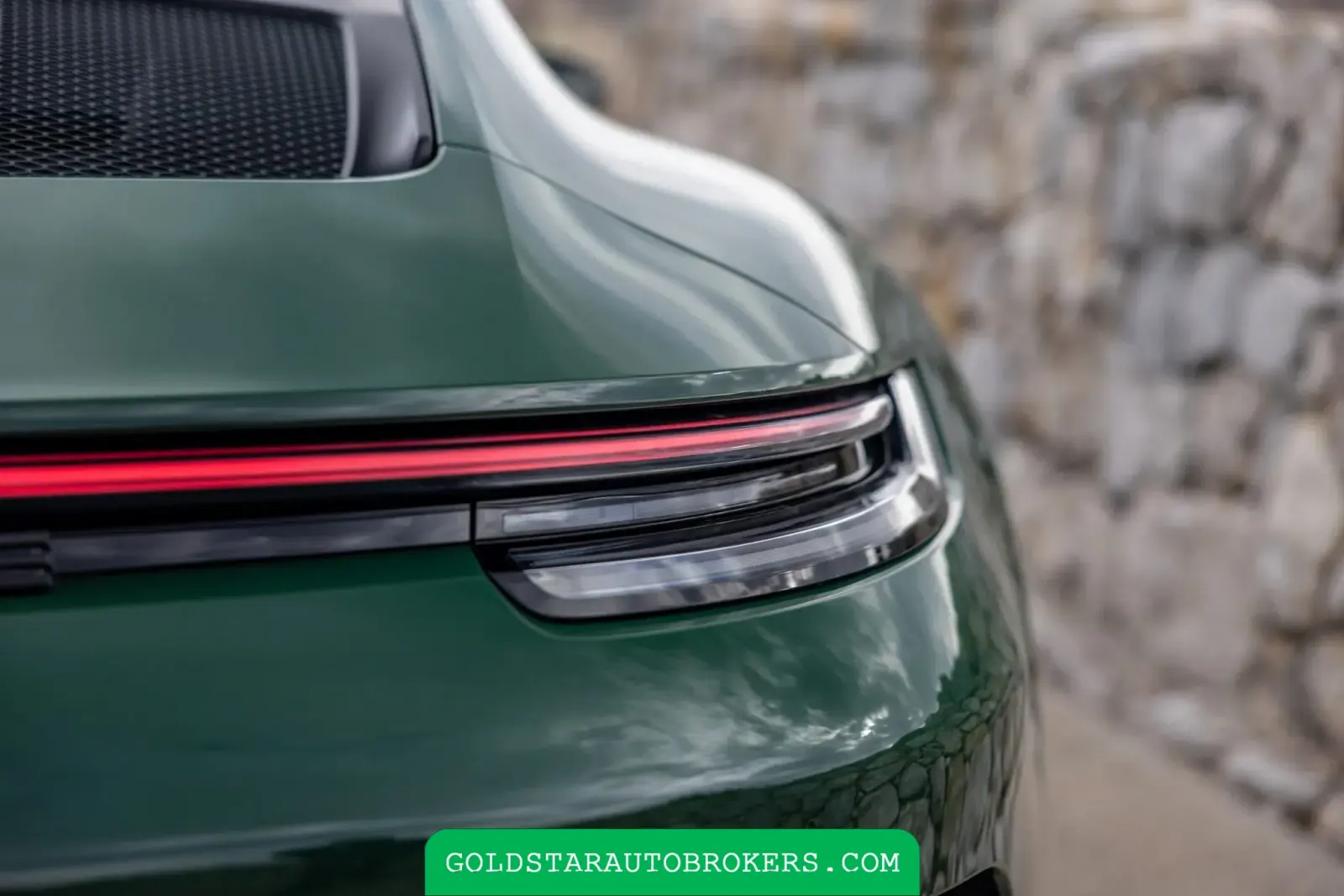 British Racing Green 2022 Porsche 911 GT3 Touring 6-Speed