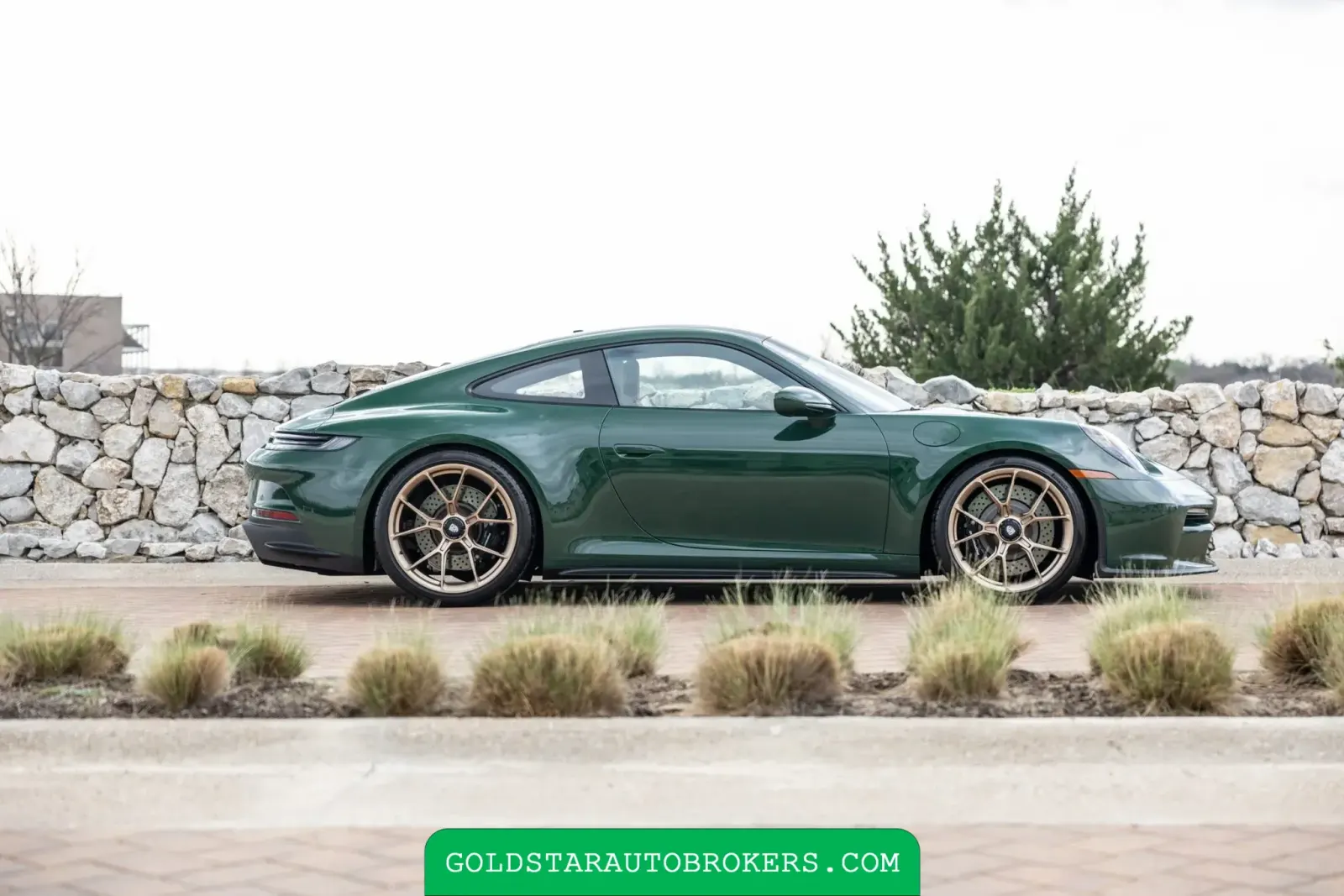 British Racing Green 2022 Porsche 911 GT3 Touring 6-Speed
