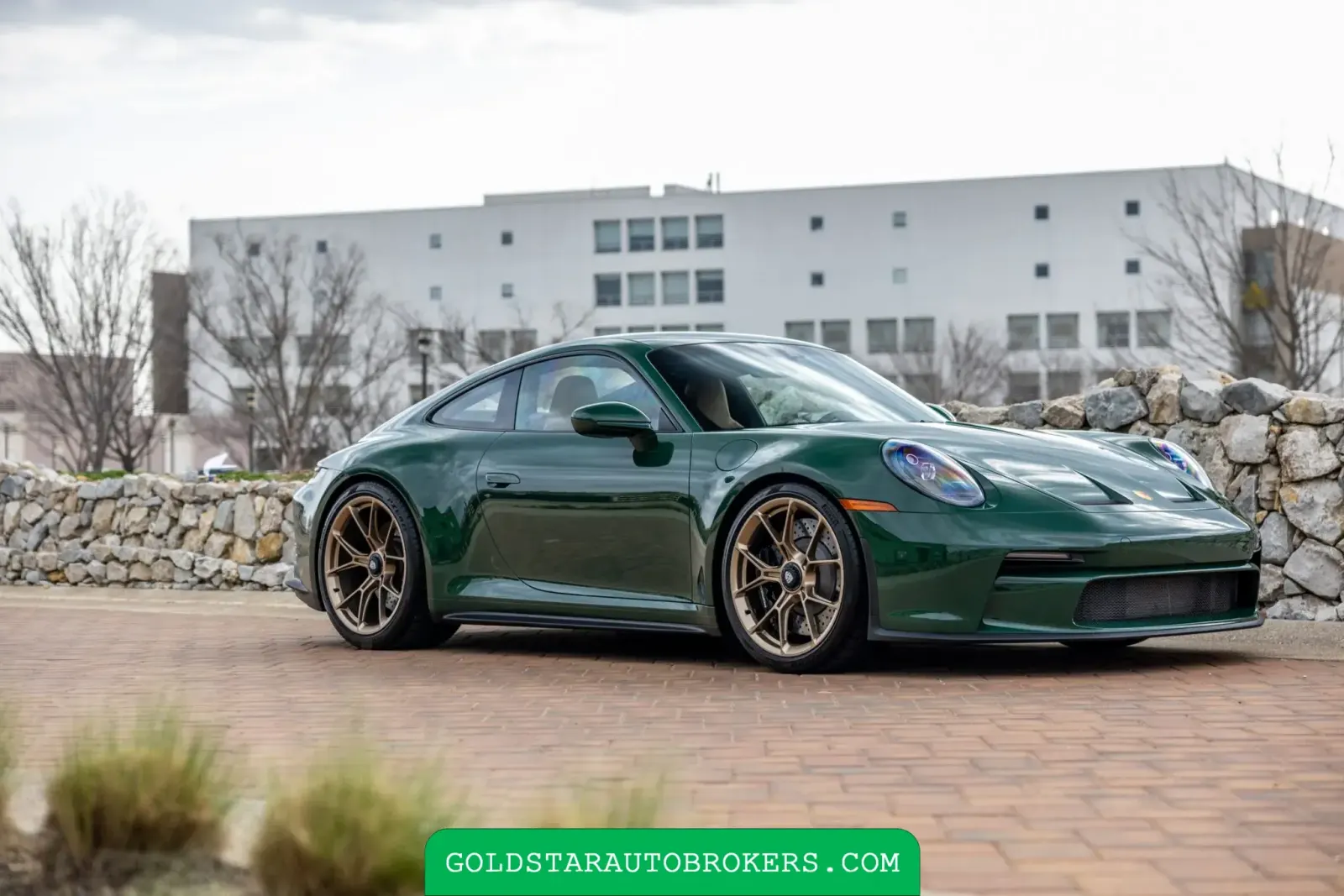 British Racing Green 2022 Porsche 911 GT3 Touring 6-Speed