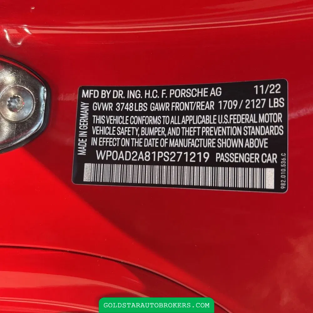 2023 Porsche 718 Cayman GTS 4.0