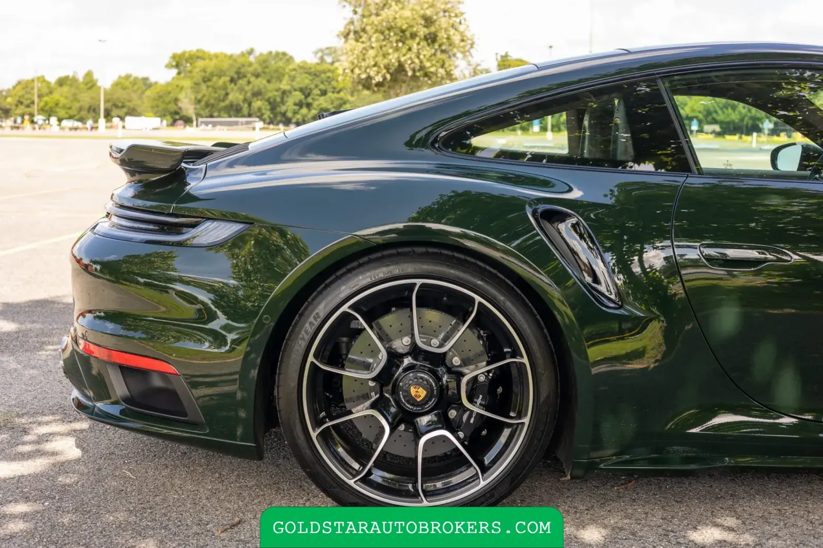 Brewster Green 2022 Porsche 911 Turbo S Coupe
