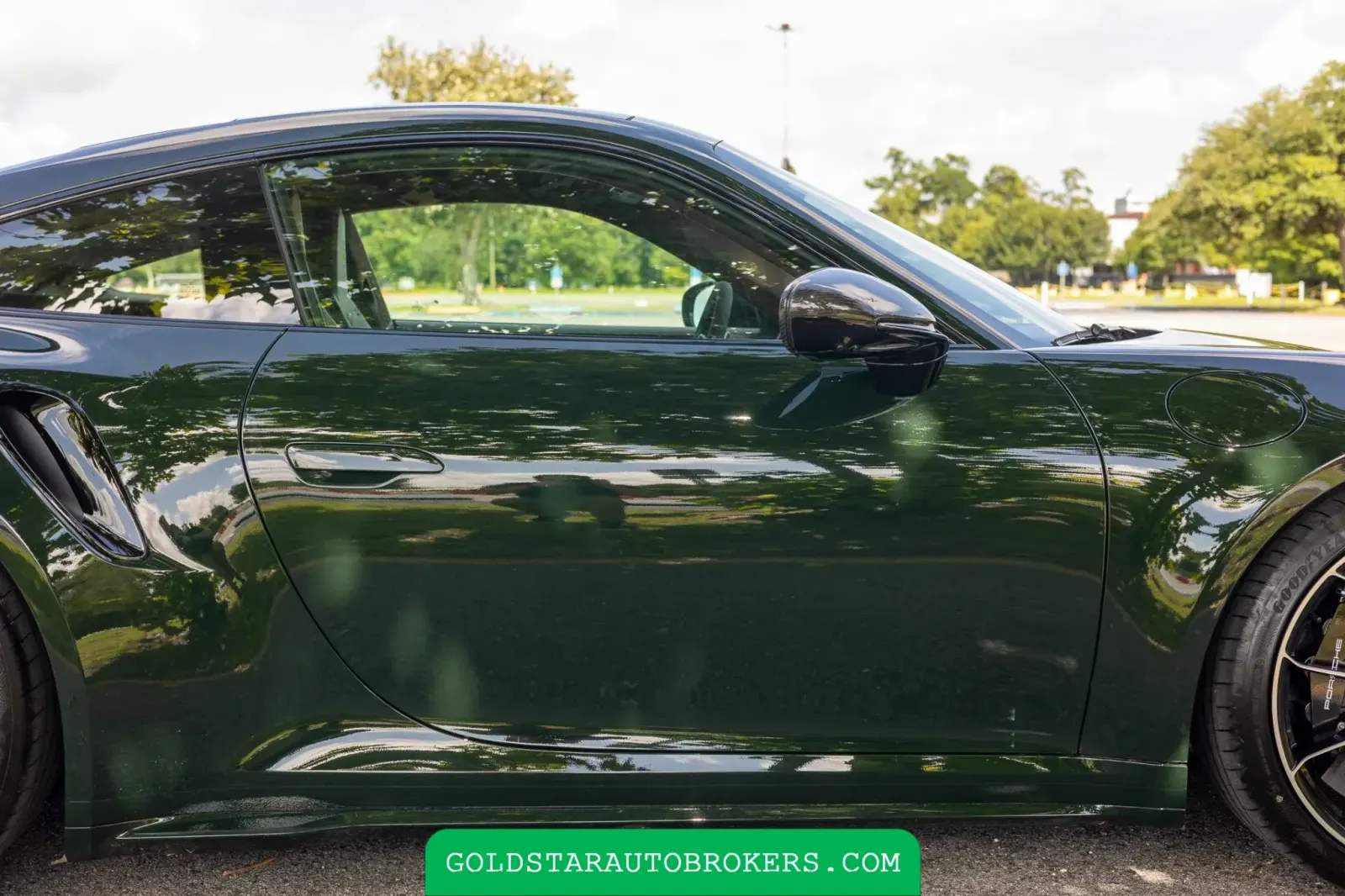 Brewster Green 2022 Porsche 911 Turbo S Coupe