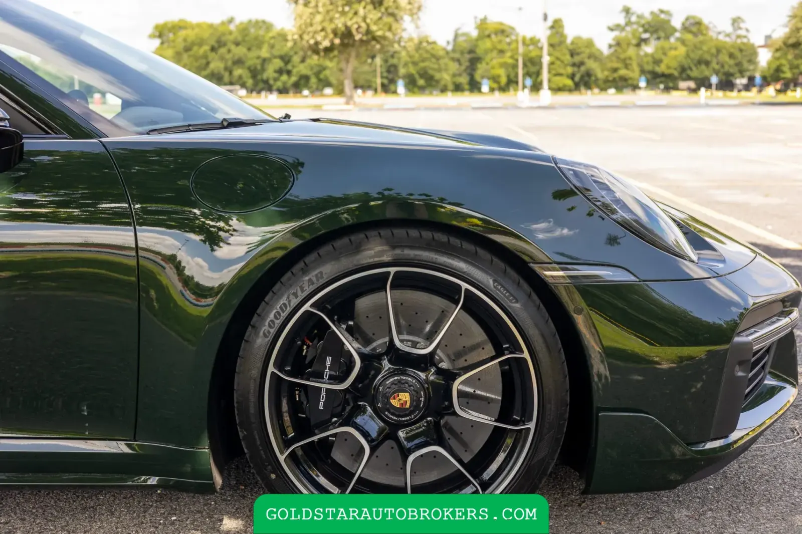 Brewster Green 2022 Porsche 911 Turbo S Coupe