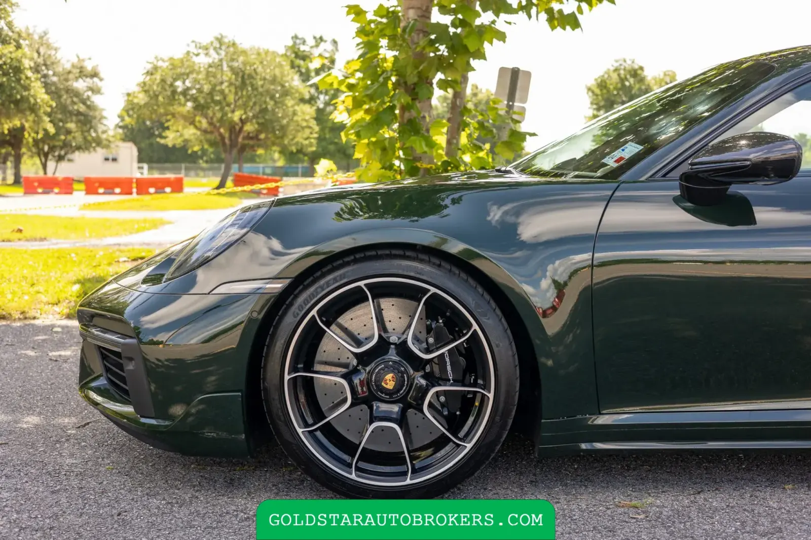Brewster Green 2022 Porsche 911 Turbo S Coupe