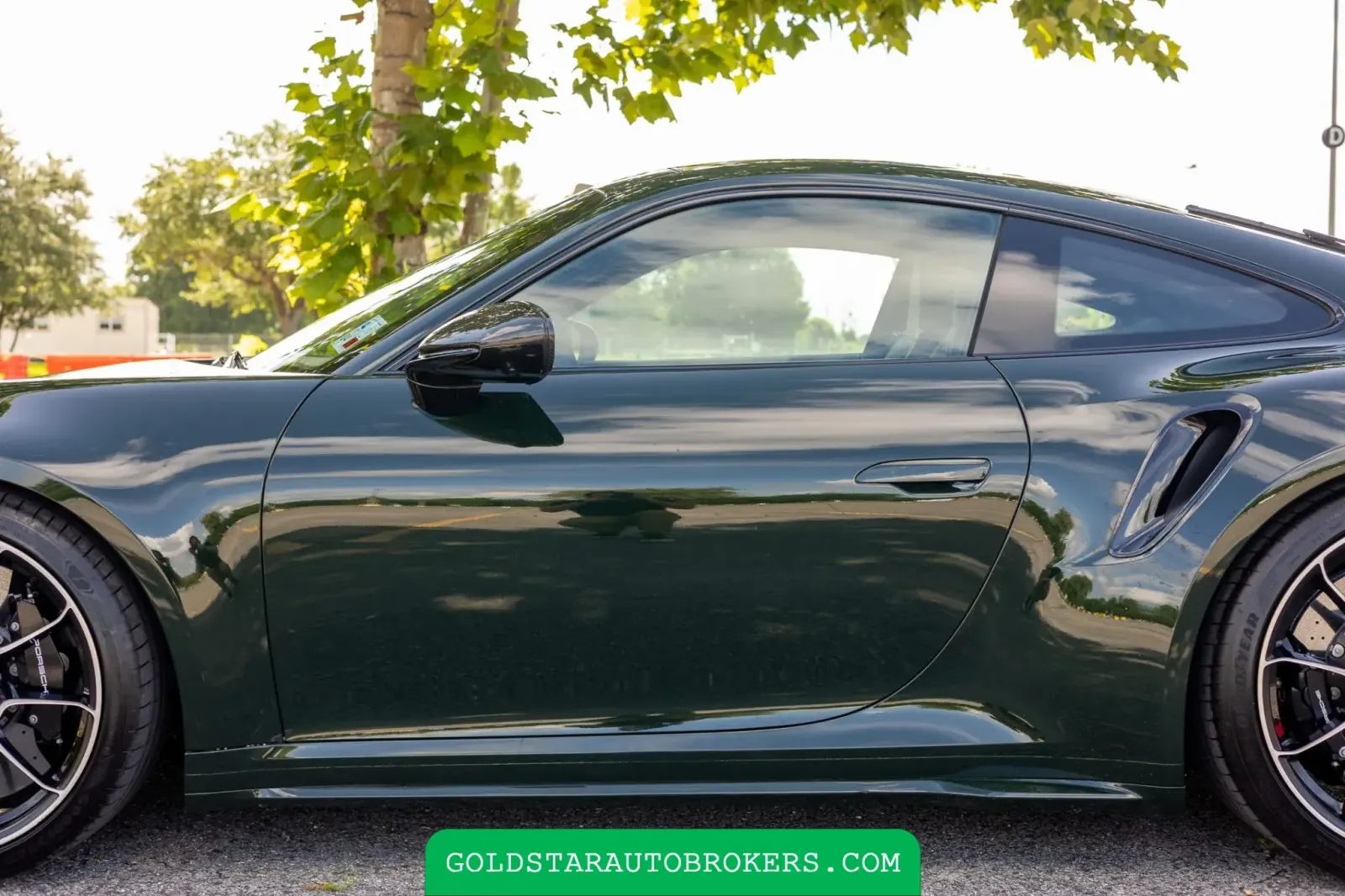 Brewster Green 2022 Porsche 911 Turbo S Coupe