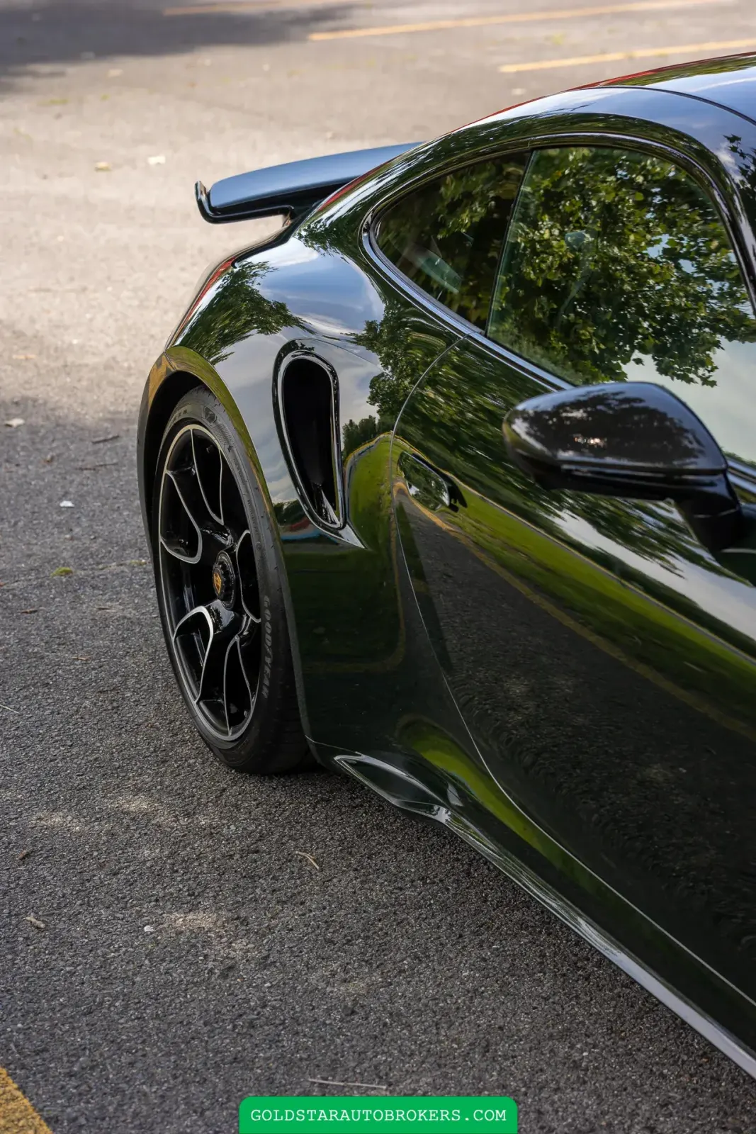 Brewster Green 2022 Porsche 911 Turbo S Coupe