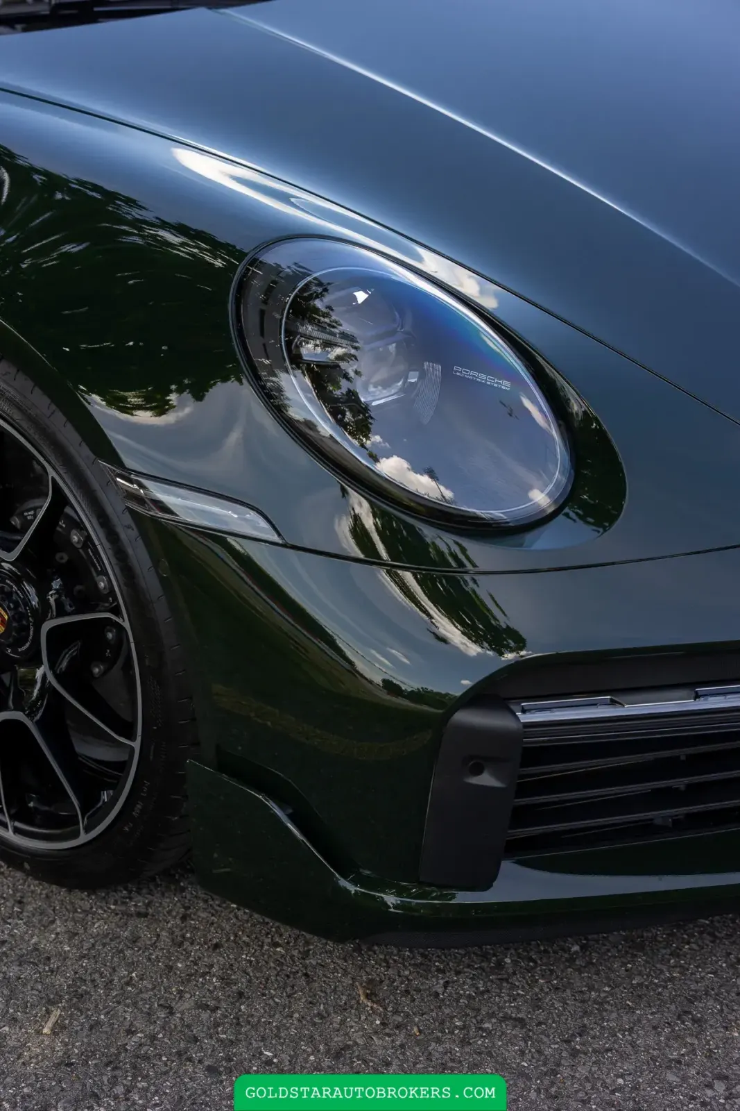 Brewster Green 2022 Porsche 911 Turbo S Coupe