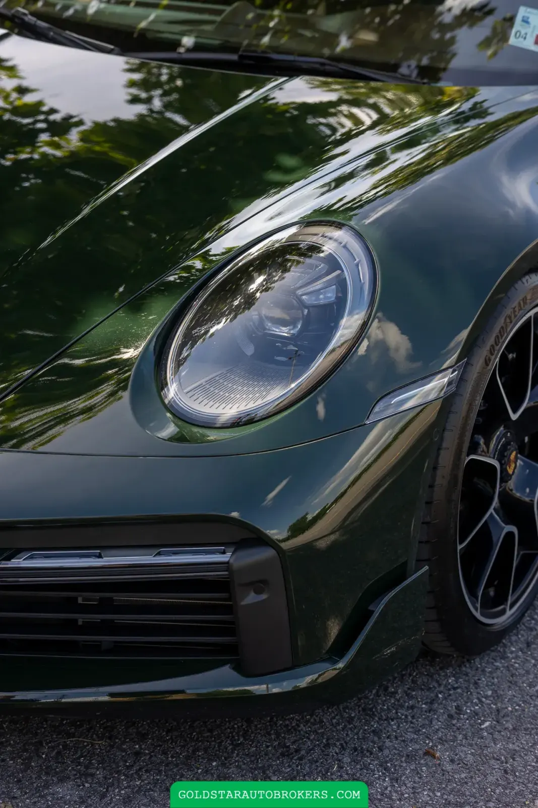 Brewster Green 2022 Porsche 911 Turbo S Coupe