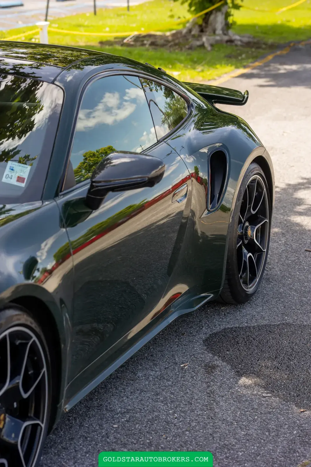 Brewster Green 2022 Porsche 911 Turbo S Coupe
