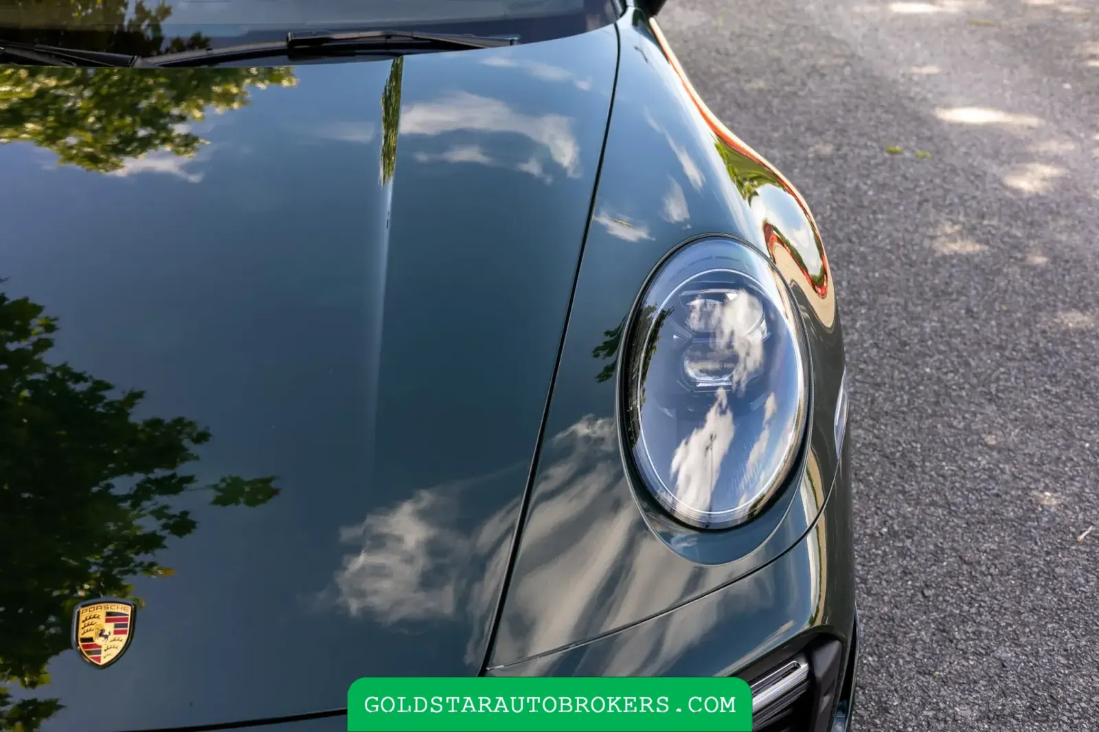 Brewster Green 2022 Porsche 911 Turbo S Coupe