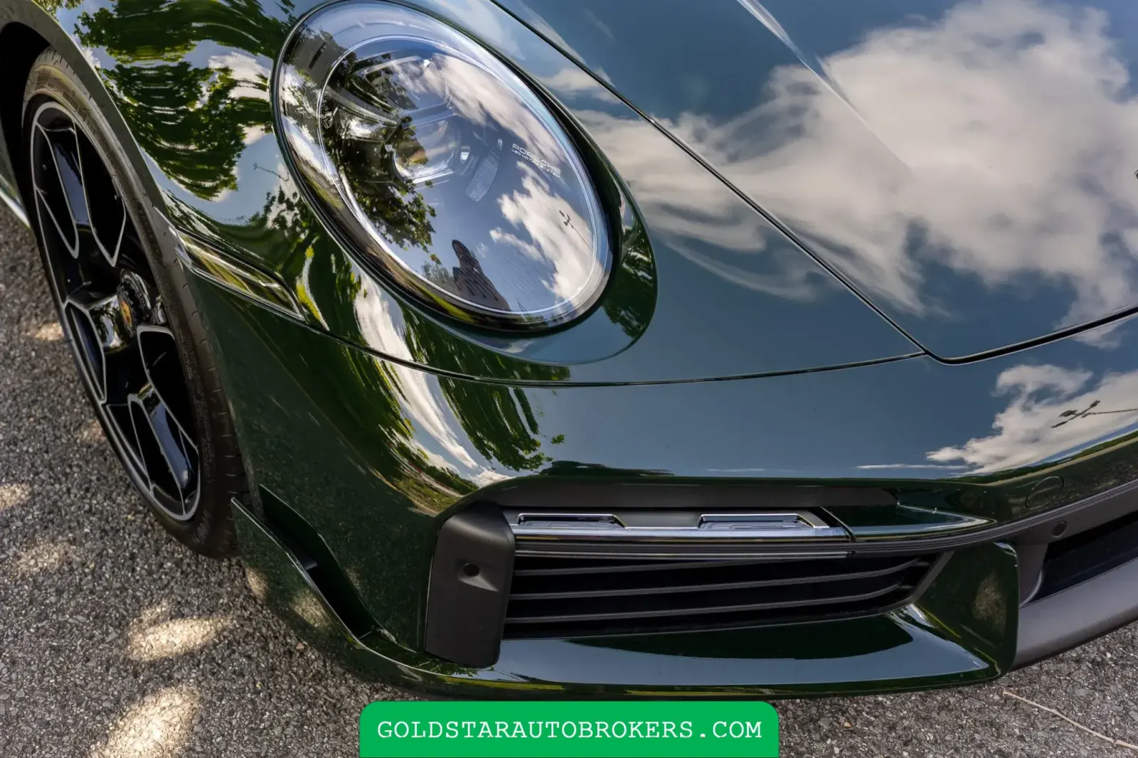 Brewster Green 2022 Porsche 911 Turbo S Coupe