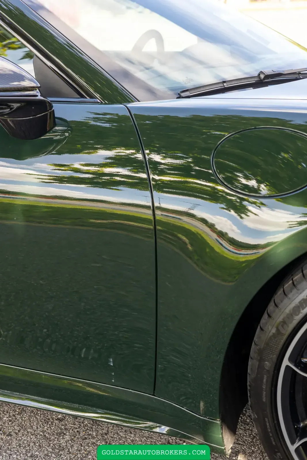 Brewster Green 2022 Porsche 911 Turbo S Coupe