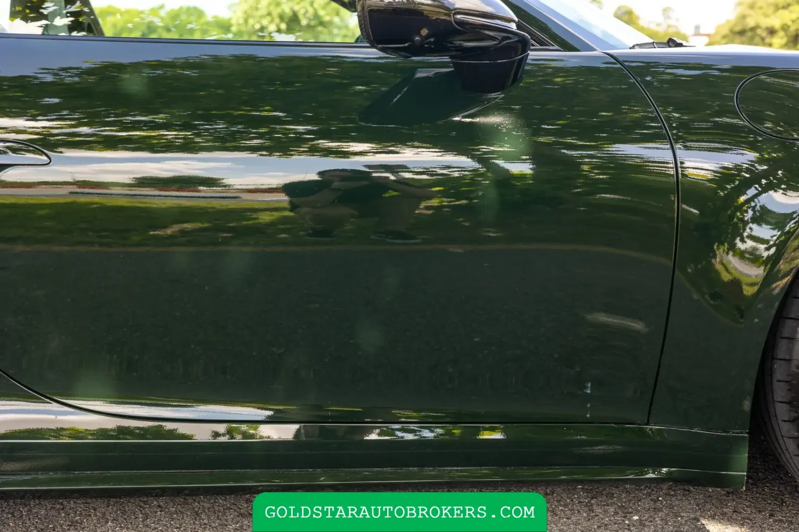Brewster Green 2022 Porsche 911 Turbo S Coupe