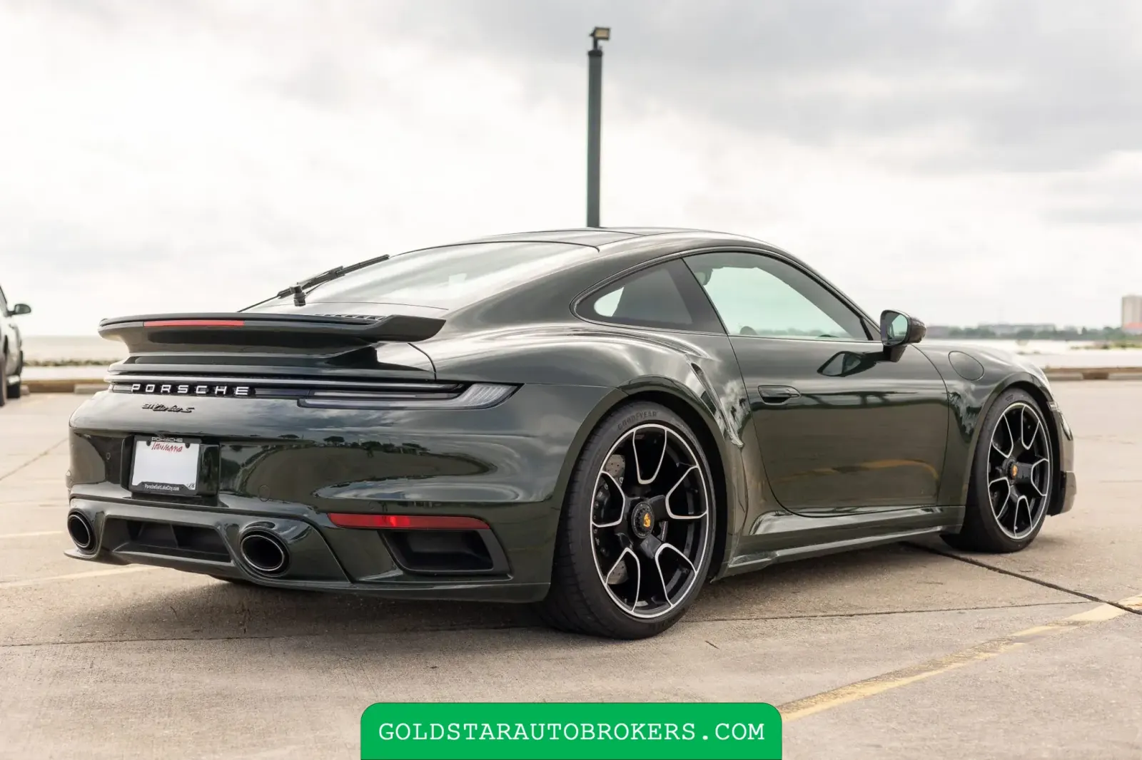 Brewster Green 2022 Porsche 911 Turbo S Coupe