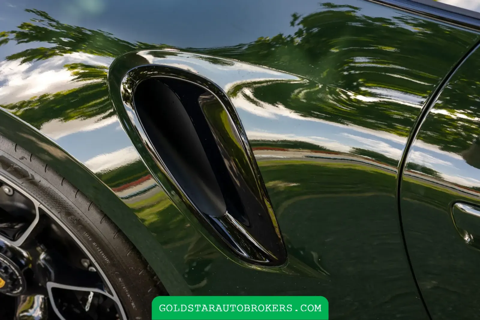 Brewster Green 2022 Porsche 911 Turbo S Coupe